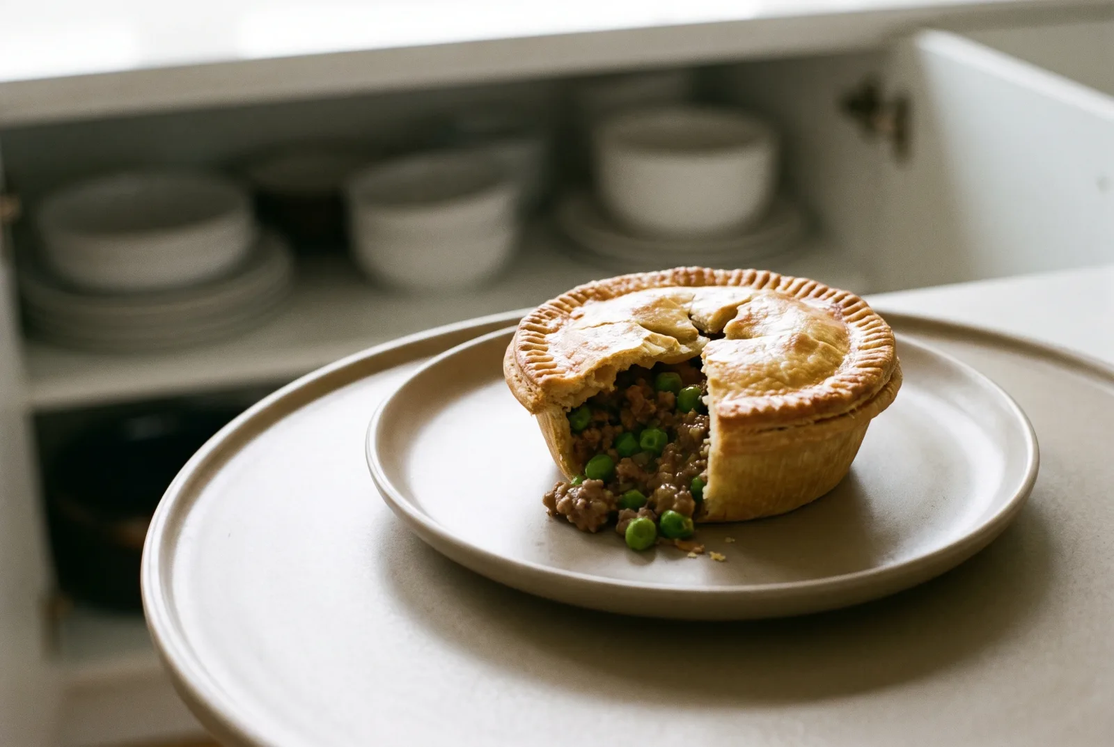 Lamb and Kashar Cheese Pie with Peas | New Zealand-Style Pastry Pie