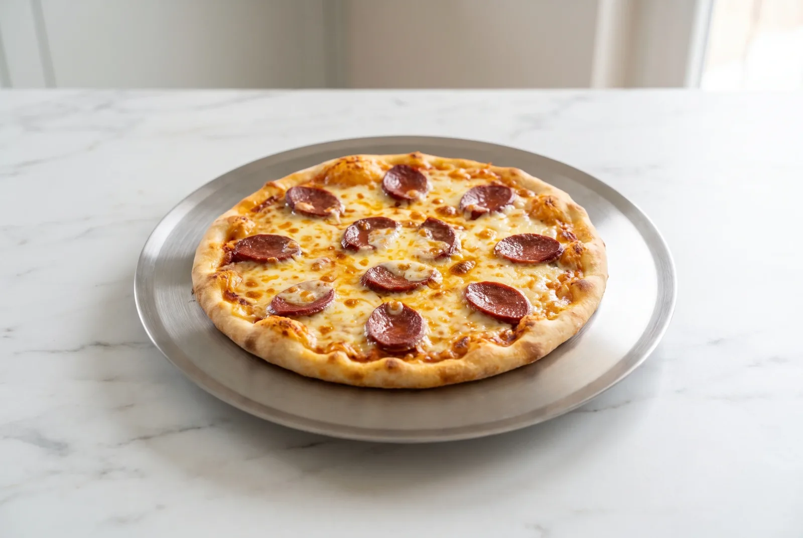 Sac Griddle Pizza with Kashar Cheese and Sucuk | A Quick Sac Flatbread Technique That Takes Skill
