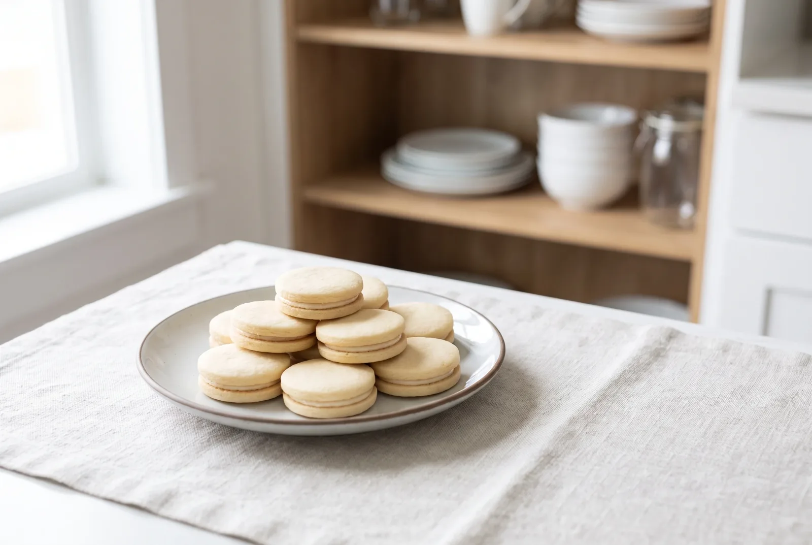 Melting Moments | Australian Buttercream Sandwich Cookies
