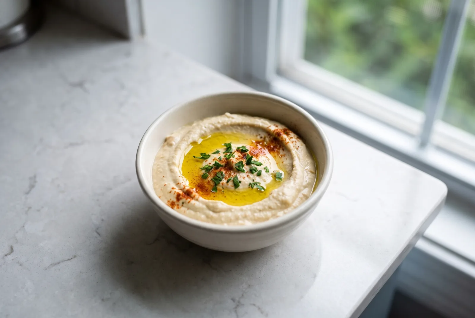 Chickpea and Yogurt Dip | Roasted Garlic Meze
