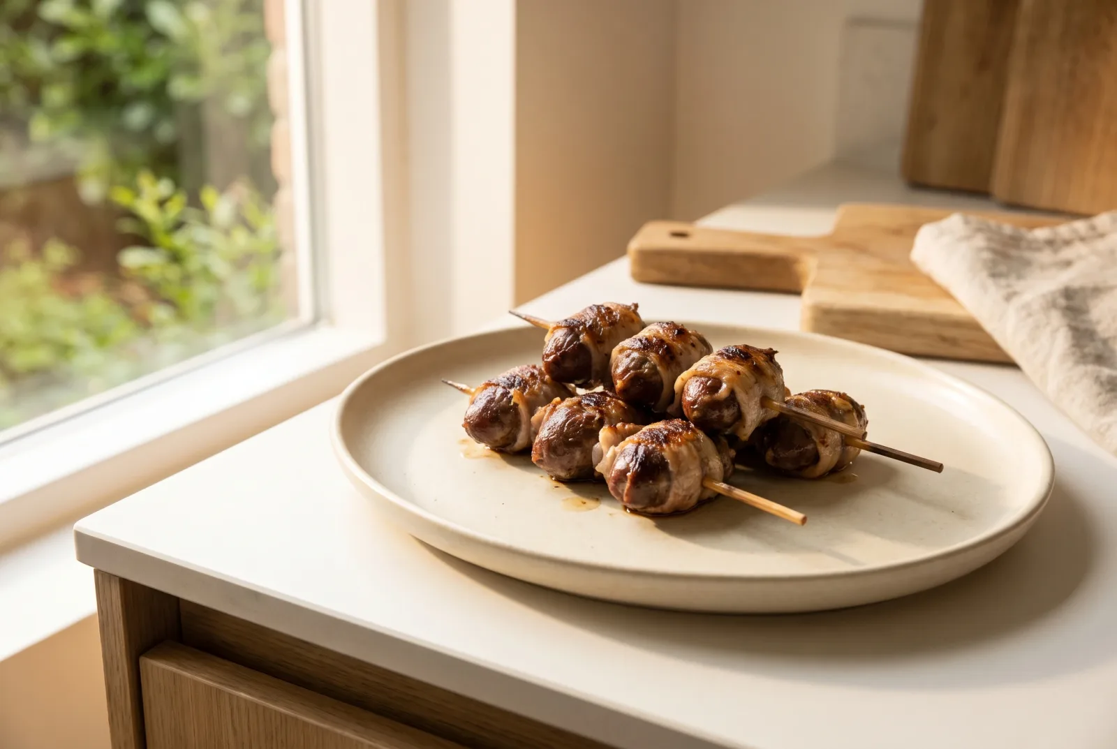Caul-Wrapped Lamb Heart | Grilled Lamb Heart