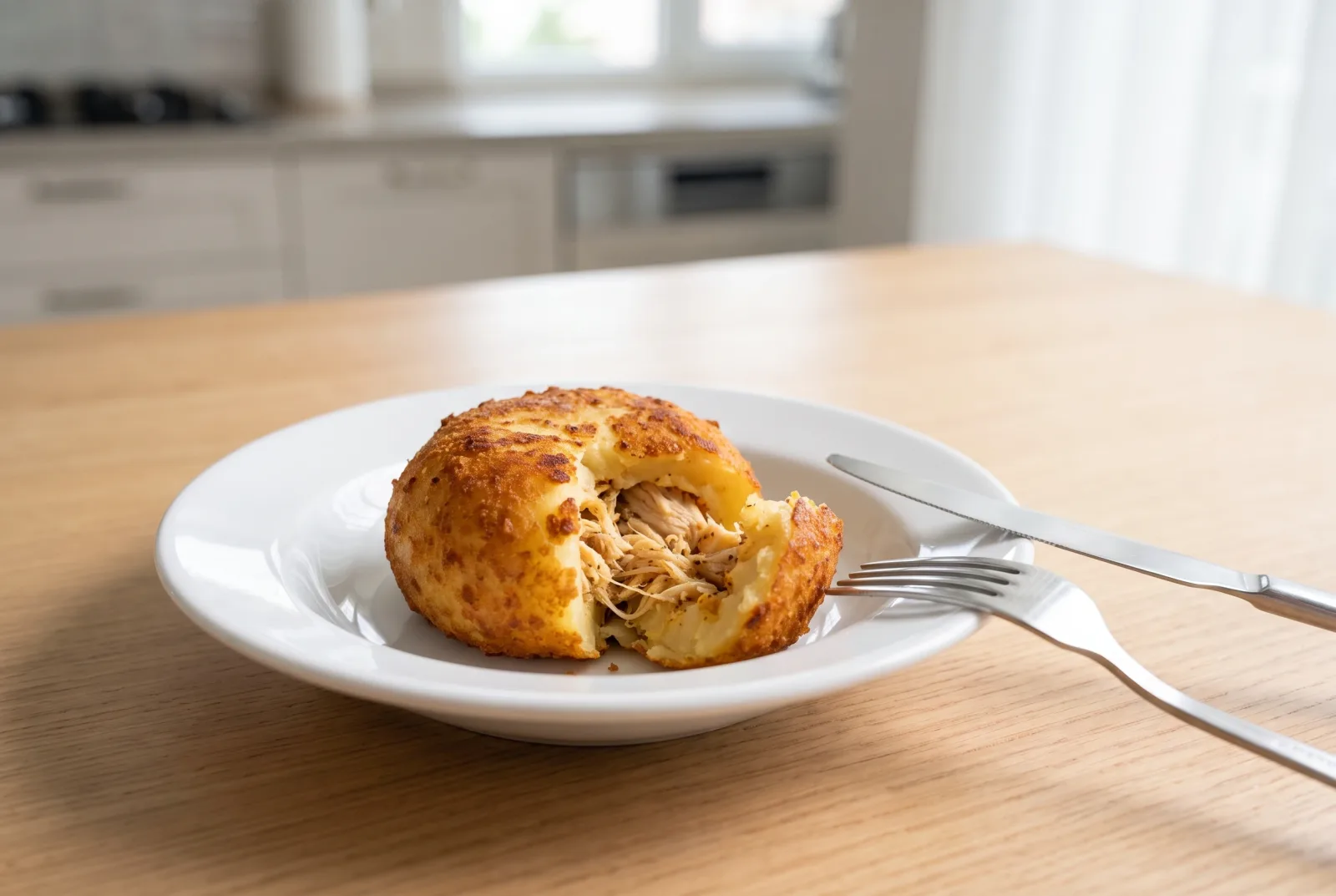Air Fryer Papa Rellena | Peruvian Quinoa and Chicken Potato Balls