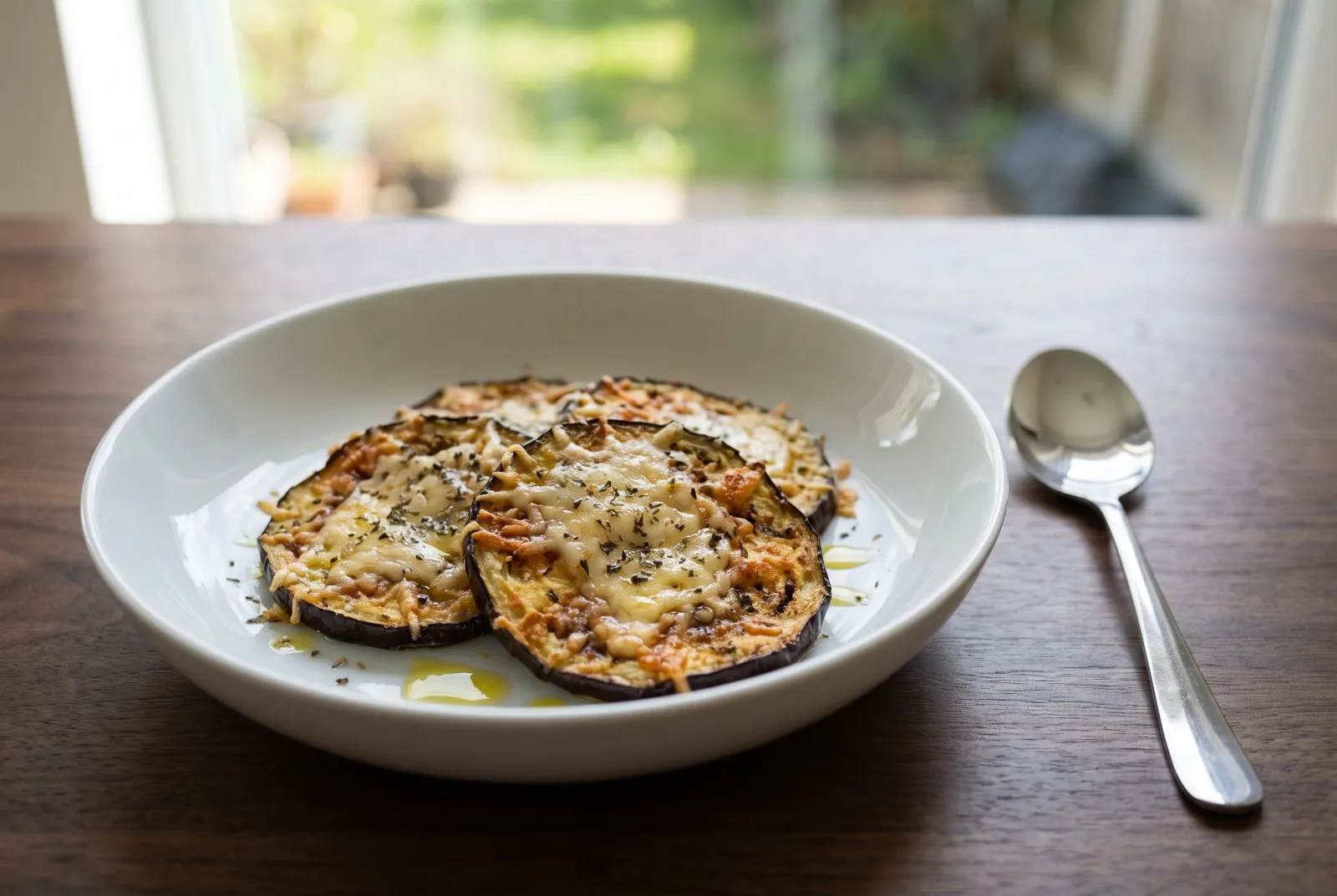 Air Fryer Parmesan Eggplant Slices | Brazilian-Style Eggplant