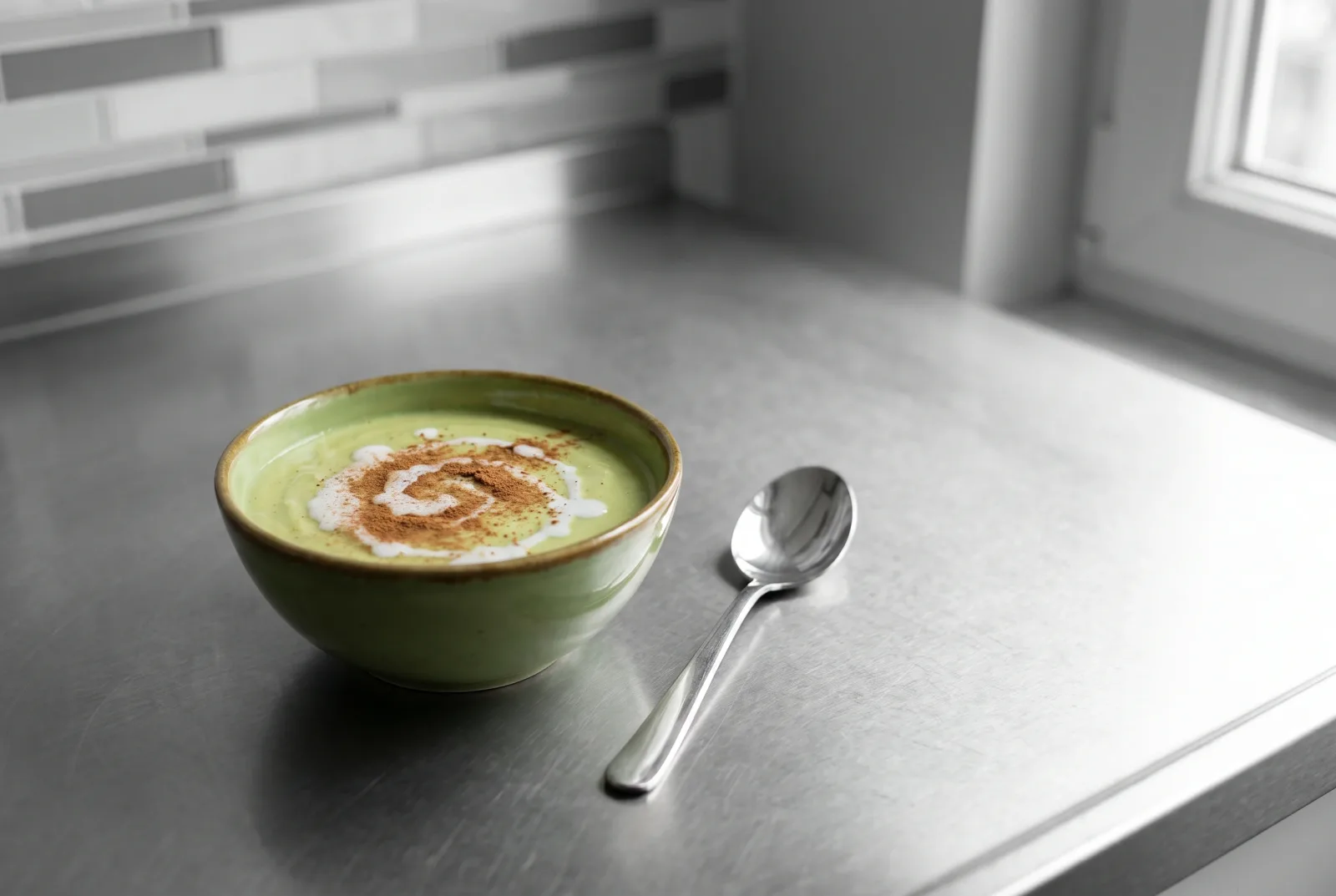 Avocado Cinnamon Smoothie | Brazilian-Style Unsweetened Vitamina de Abacate