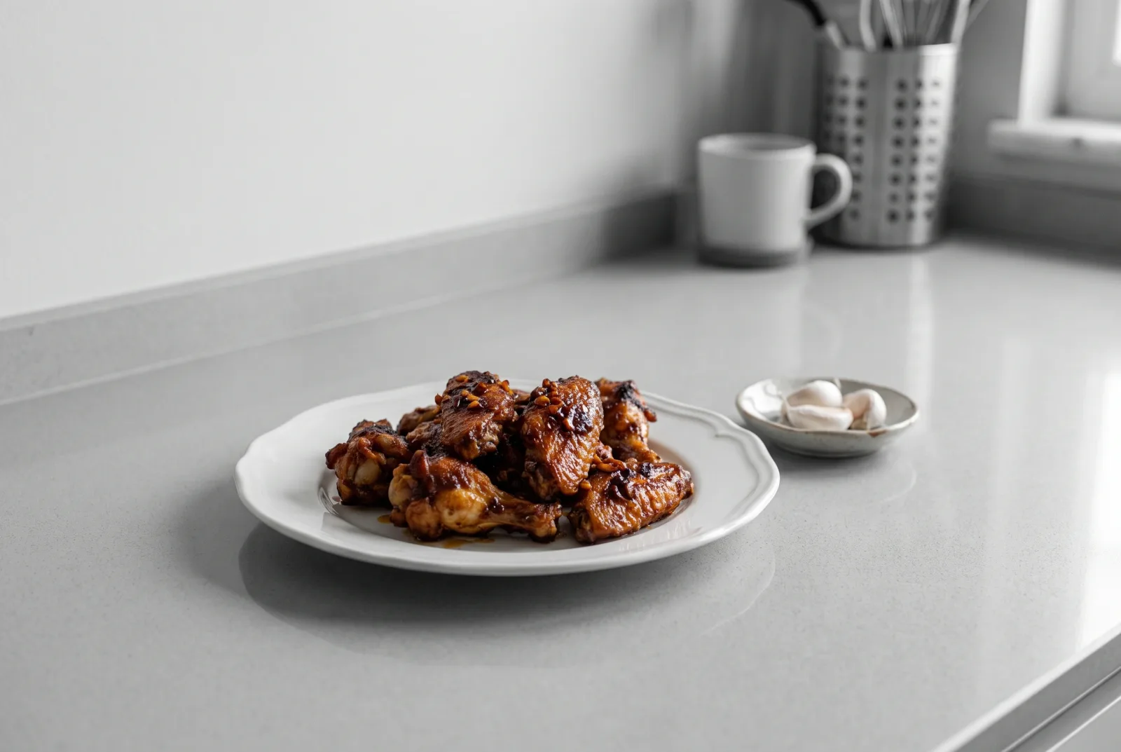 Vietnamese crispy chicken wings with fish sauce — air fryer snack