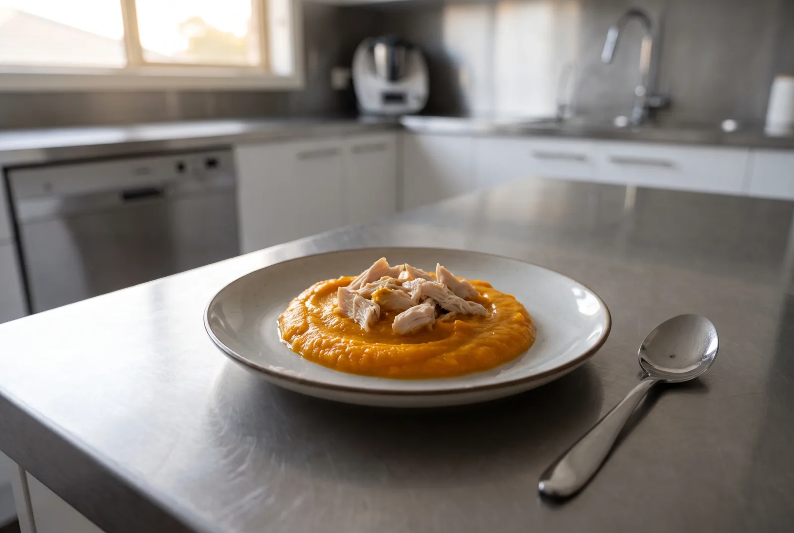 Brazilian-Style Pumpkin and Chicken Baby Puree