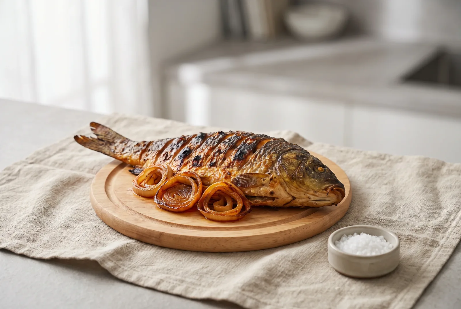 Whole Grilled Carp | Austrian Christmas Eve Beechwood-Grilled Carp