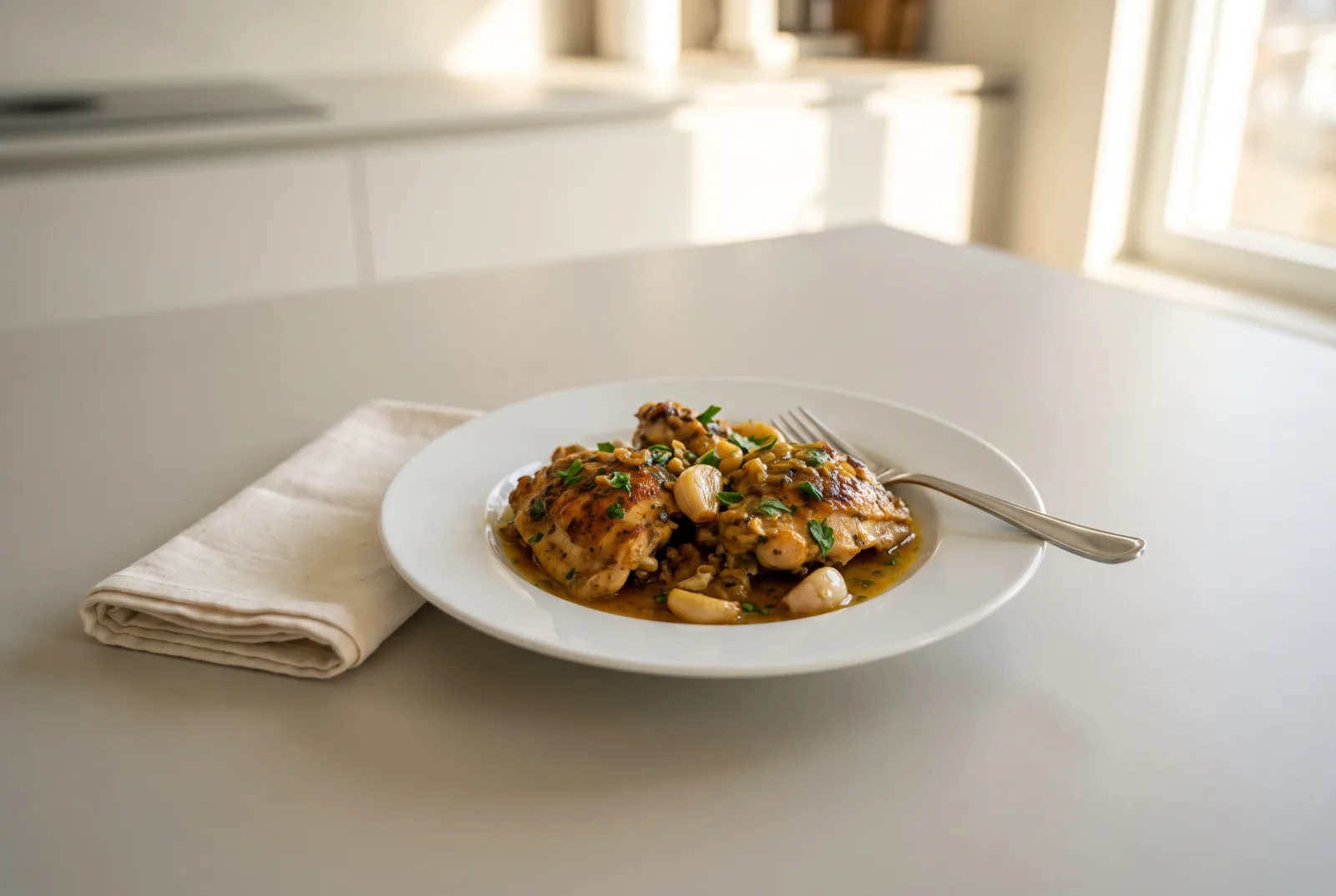 Djej Mchermel — Tunisian Harissa Grilled Chicken