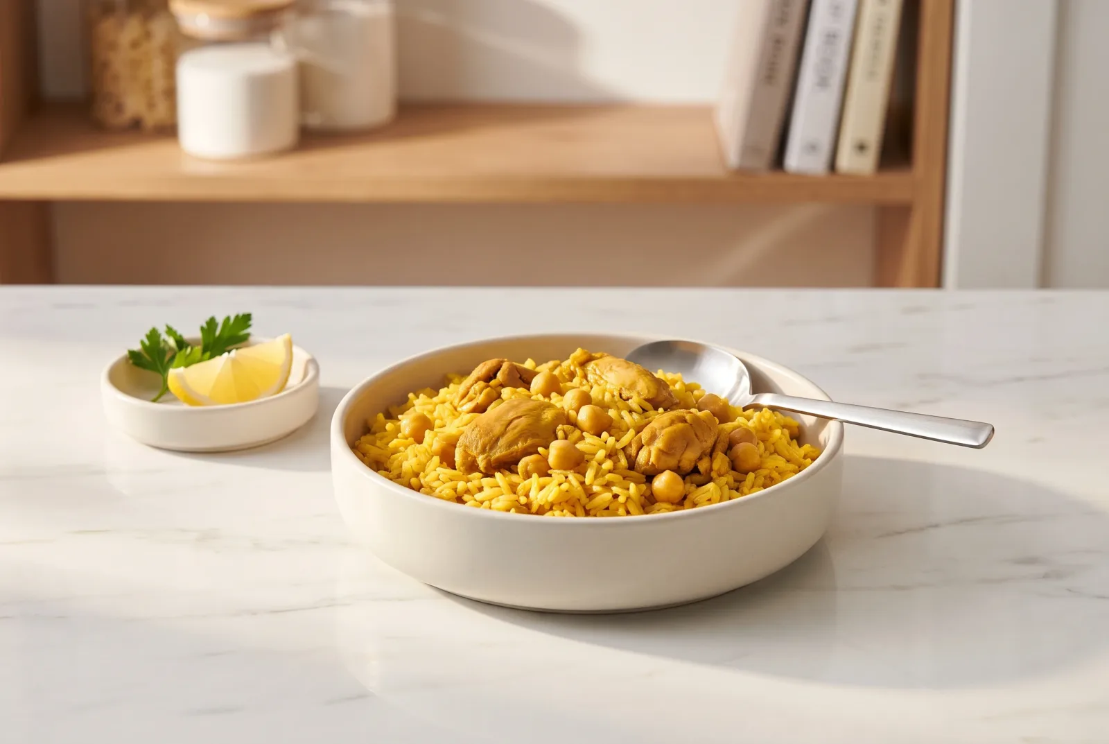 Pressure Cooker Chicken and Yellow Rice | Argentine-Style Cazuela de Pollo y Arroz