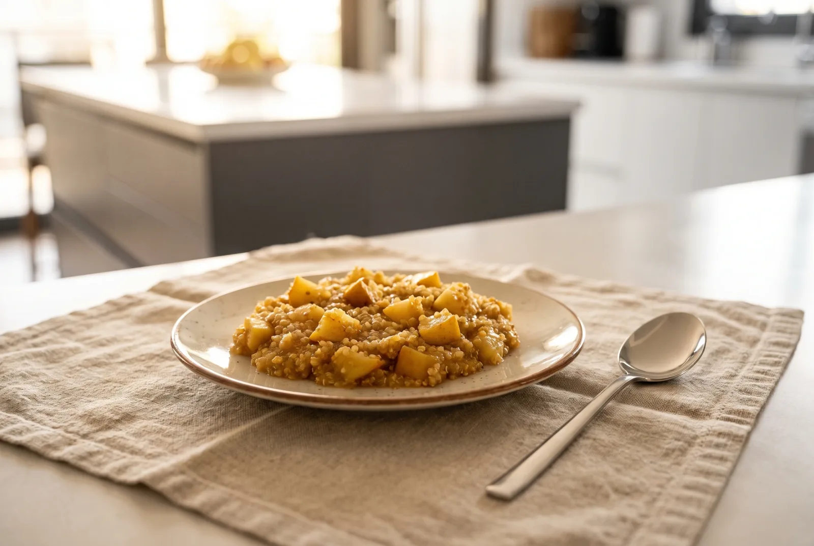 Quinoa and Apple Puree | Iron-Rich Peruvian Andes–Inspired Baby Food