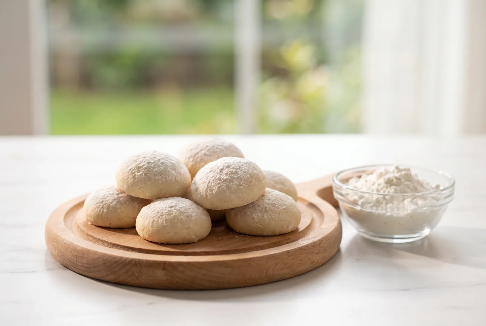 Maicena Cookies (Peruvian Cornstarch Sandwich Cookies) with Milk Caramel