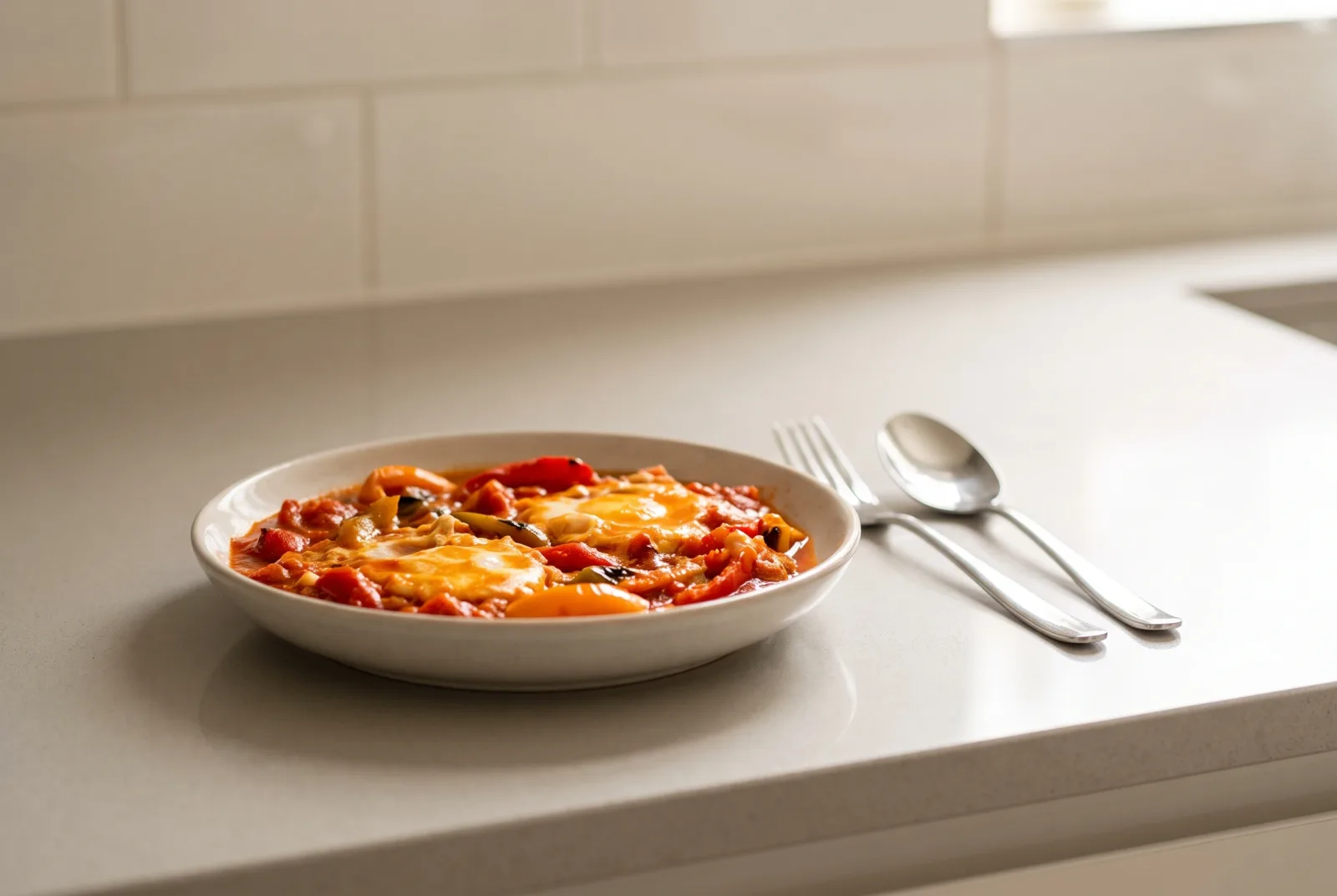 Ojja | Tunisian Eggs in Spiced Tomato Sauce