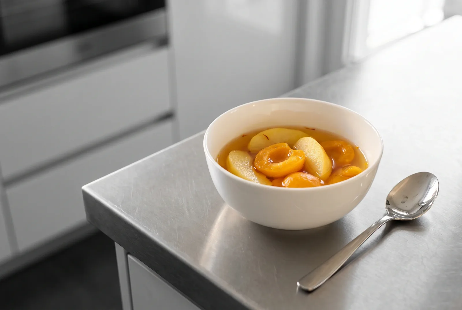 Saffron Kompot | Azerbaijani Spiced Fruit Compote