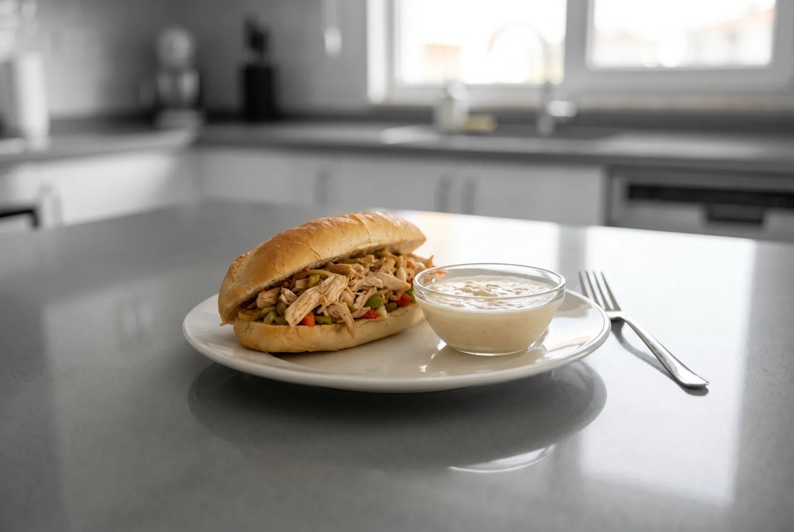 Leftover Chicken Sandwich | Indonesian Sambal Kecap