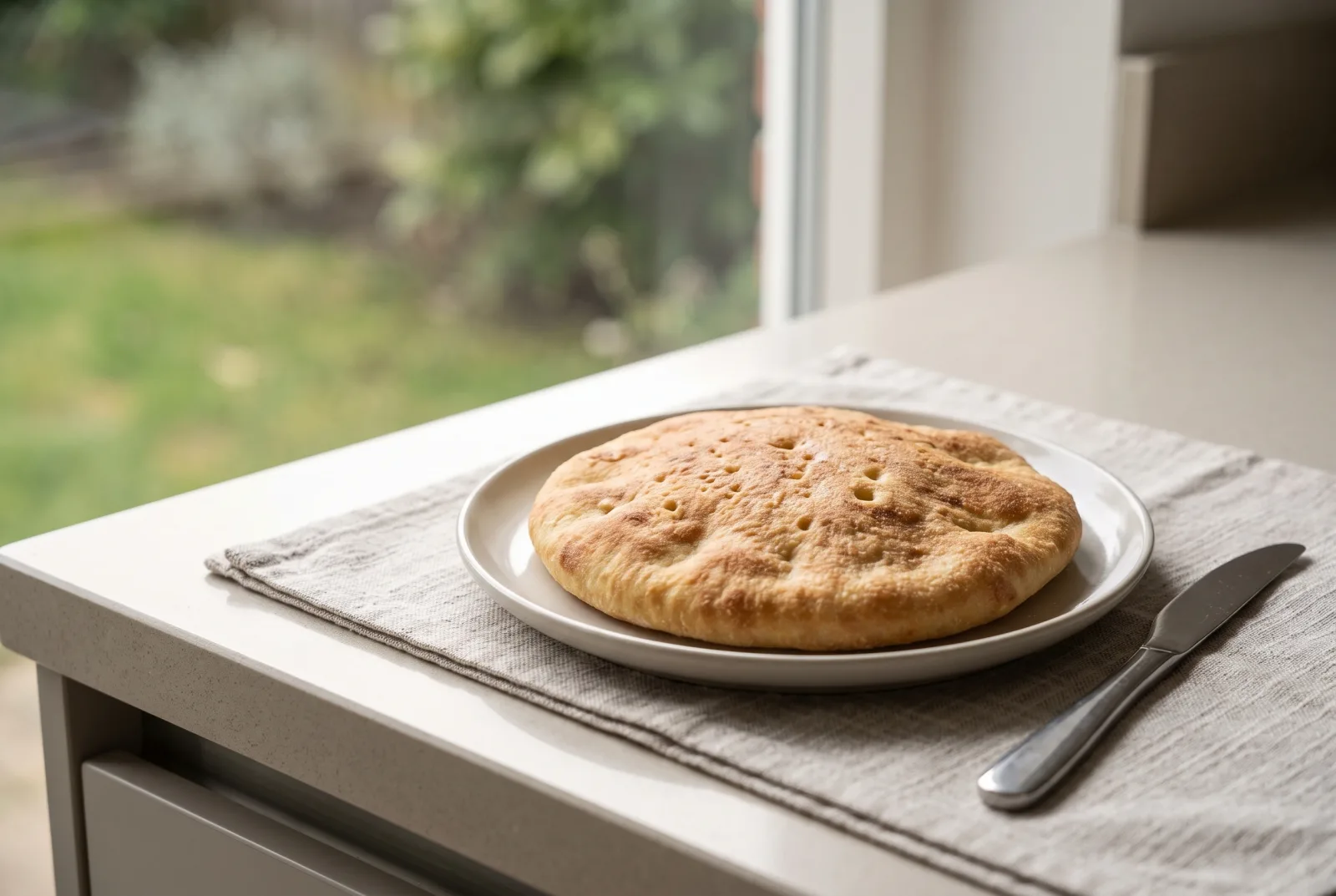 Batbout | Moroccan Skillet-Cooked Pocket Bread