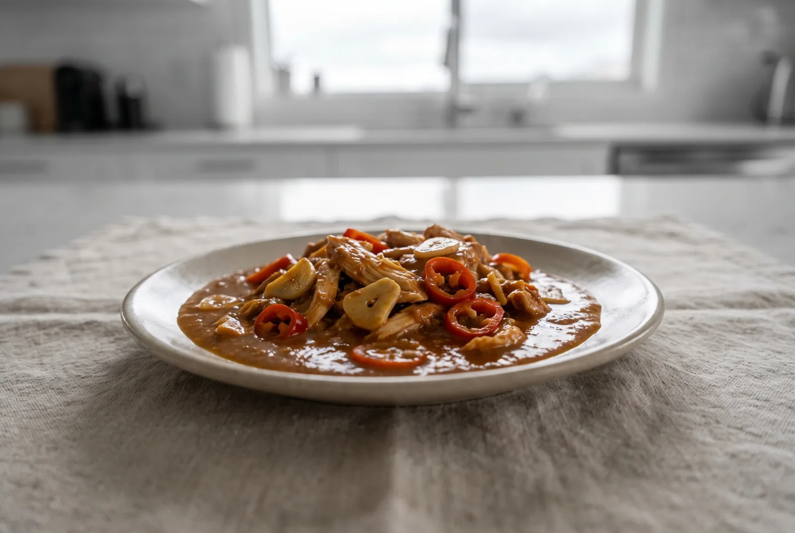 Bumbu kacang — Indonesian peanut sauce for skewers