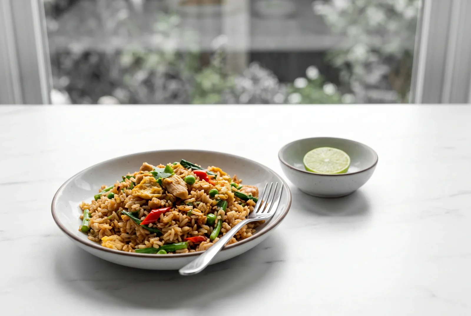 Khao Pad (Thai-Style Spicy Fried Rice)