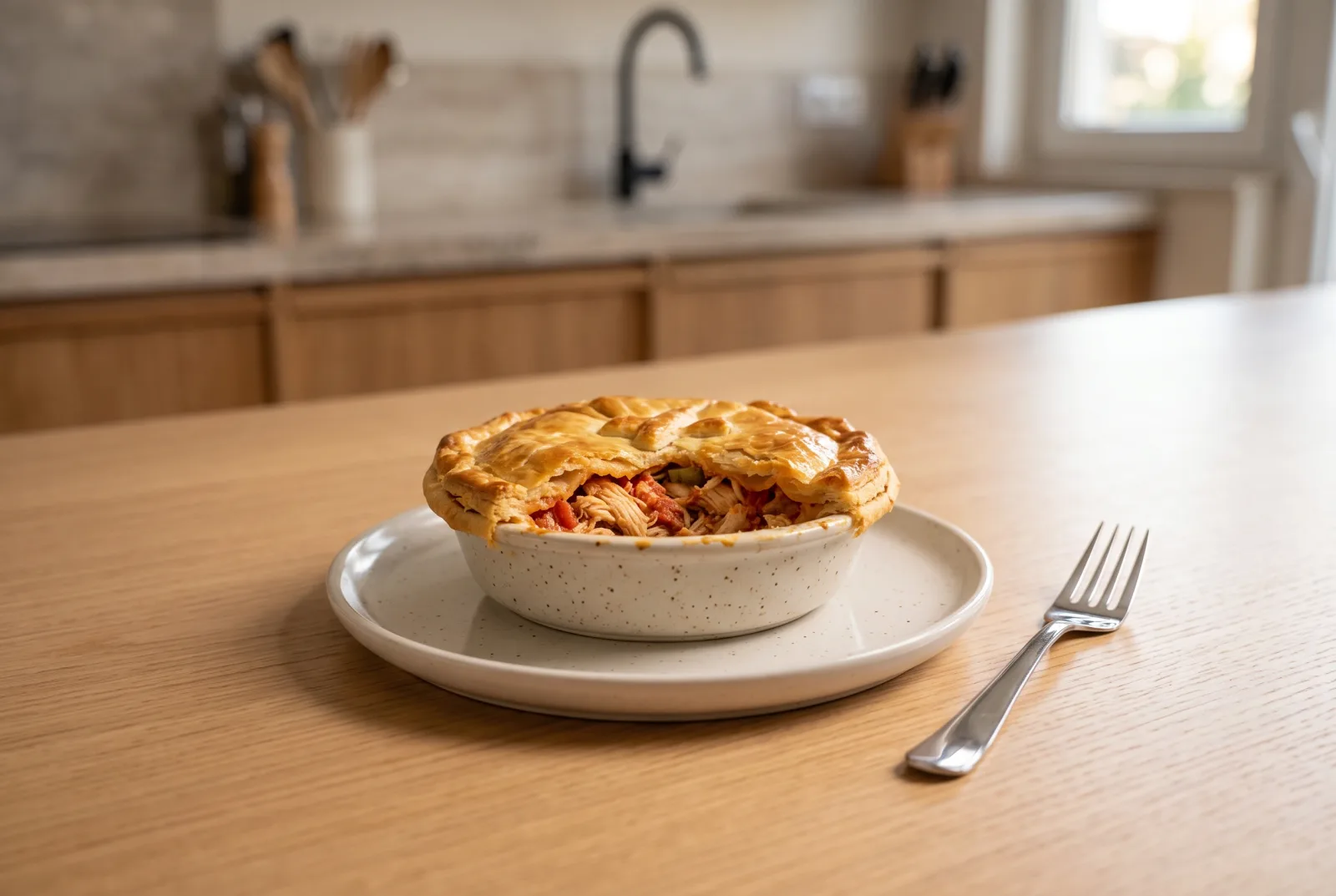 Portuguese Chicken Empada | Pastry Pockets Baked in Small Molds