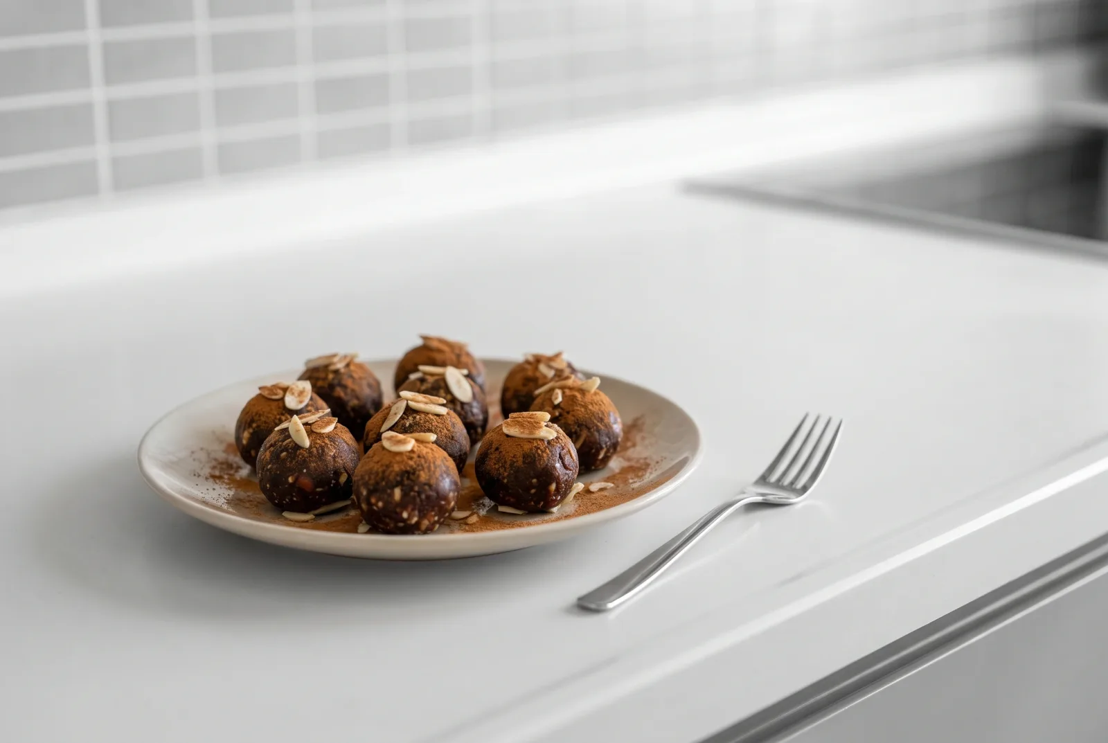 Almond Date Bites | No-Bake Heart-Friendly Energy Bites