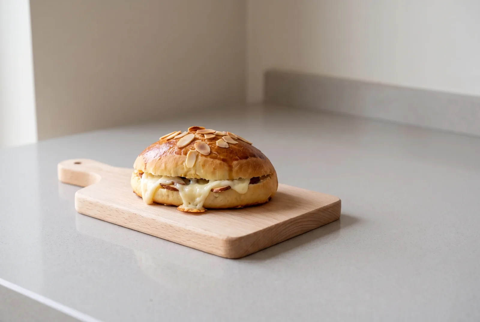 Almond and Cheese Poğaça (Savory Rolls) | Flourless Baked Recipe