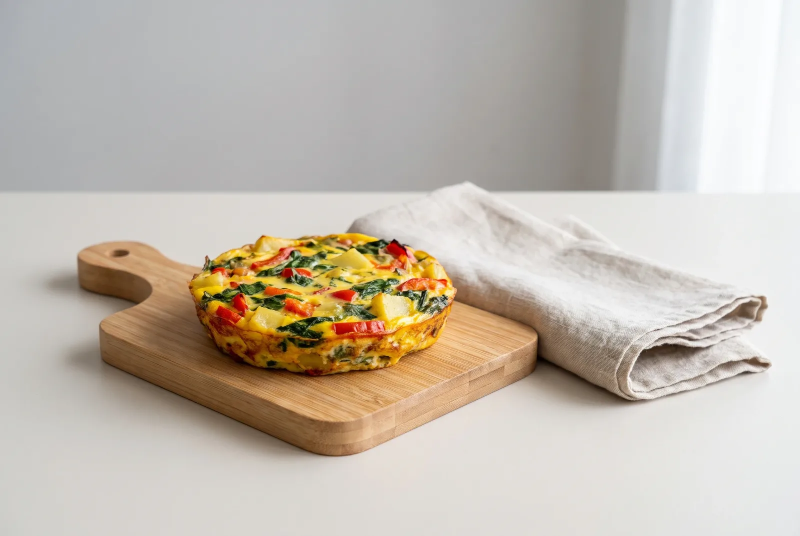 Baked Vegetable Egg Cake — A Crowd-Pleasing Breakfast for Leftovers