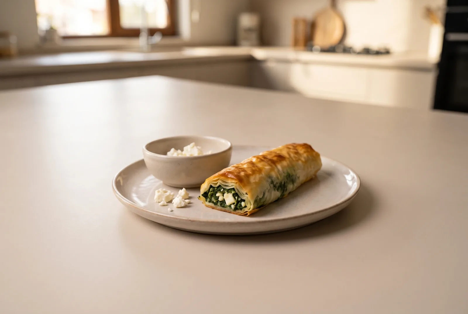 Spinach and Cheese Yufka Rolls | Air Fryer Breakfast Rolls