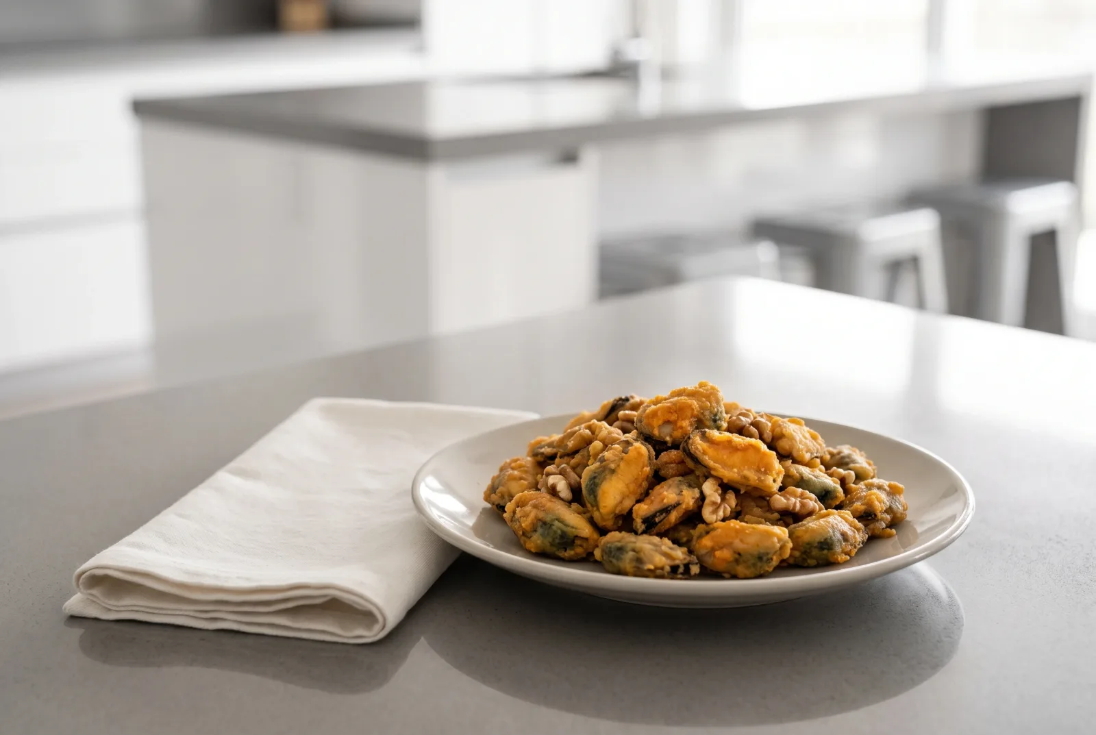 Midye Tava | Street-Style Fried Mussels with Tarator Sauce