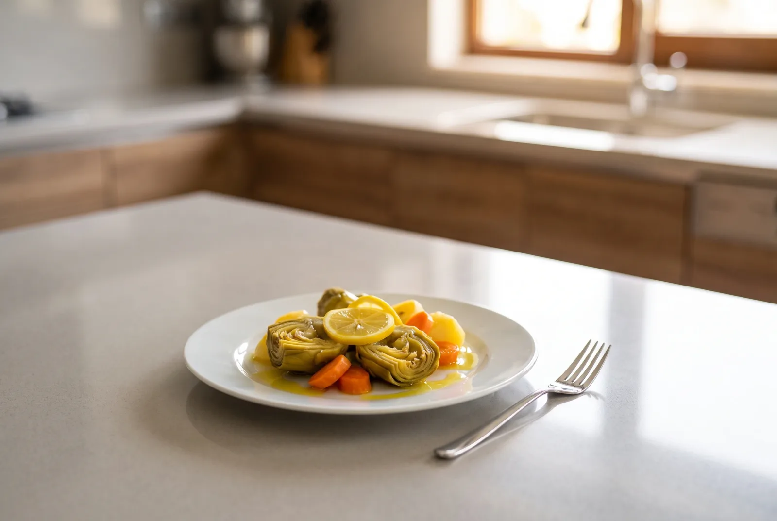 Provençal-Style Artichokes — Spring Artichokes Braised in Olive Oil