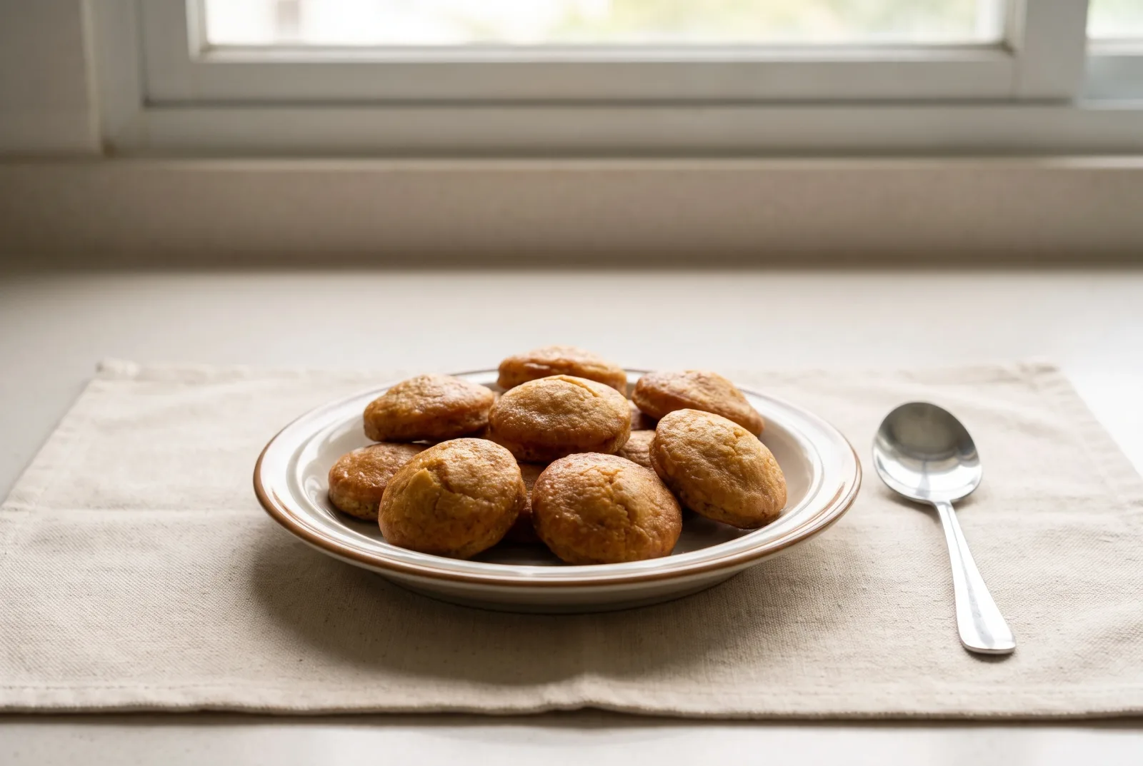 Air Fryer Whole-Wheat Banana Baby Cookies | Finger Food for Ages 12 Months and Up