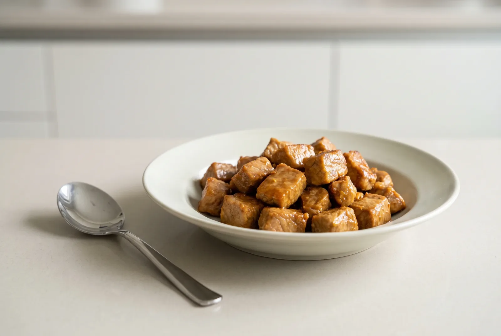 Air-Fryer Ginger Beef Bites | A Lighter Late-Night Snack