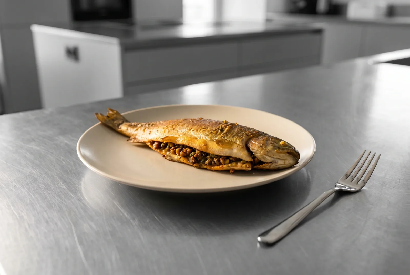 Stuffed Trout | Throat-Stuffing Method in the Air Fryer