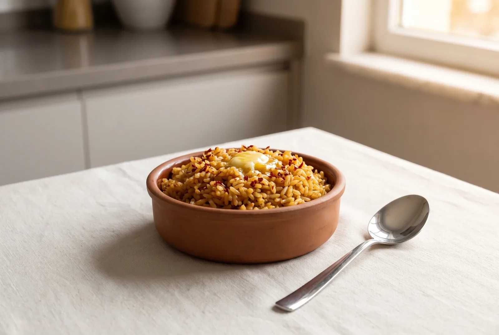 Spiced Rice Pilaf — Air-Fried Cumin Rice