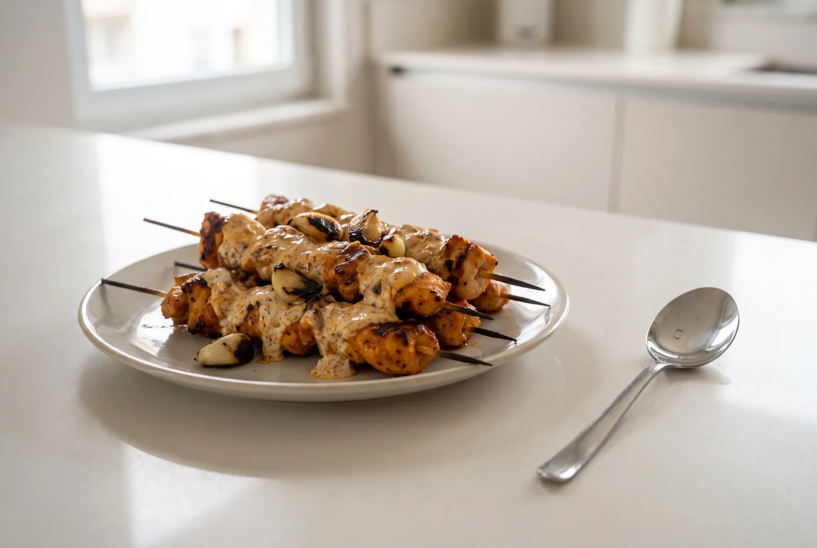 Spiced Yogurt-Marinated Chicken Skewers | Tender Grilled Kabobs