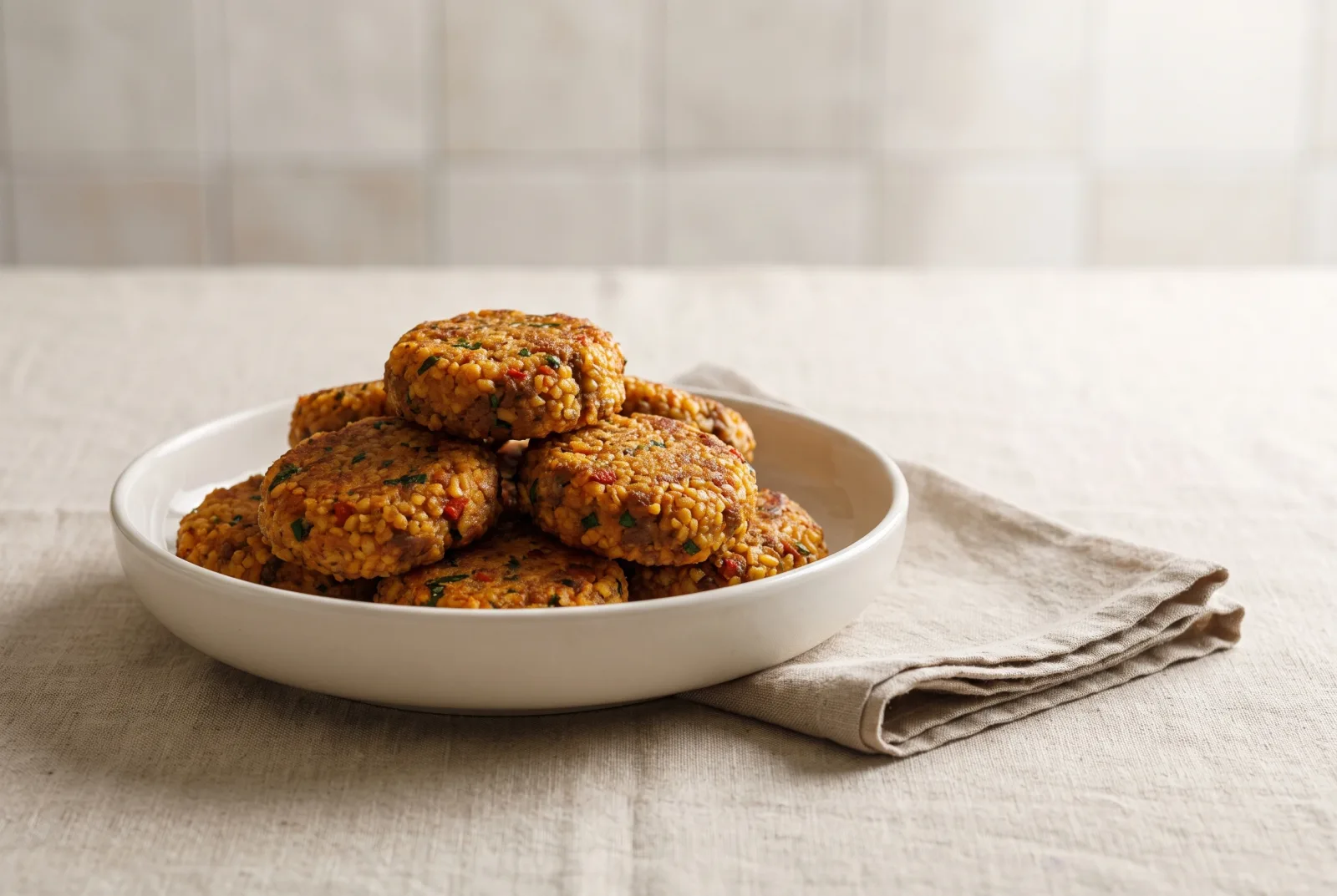 Bulgur Kofta | Budget-Friendly Low-Oil Air-Fryer Meatballs