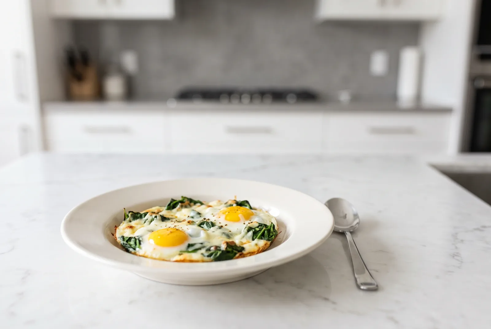 Grilled Foil-Packet Eggs | Spinach and Cheese Camp Breakfast