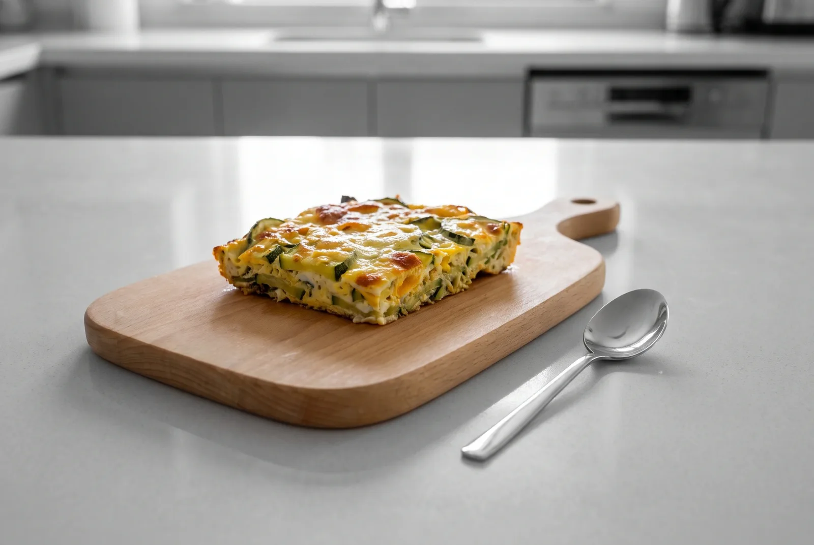 Low-Carb Zucchini Layer Bake with Turkish White Cheese