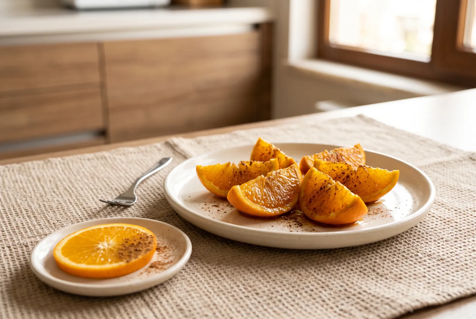 Caramelized Orange Slices | Thin Peels Coated in Syrup
