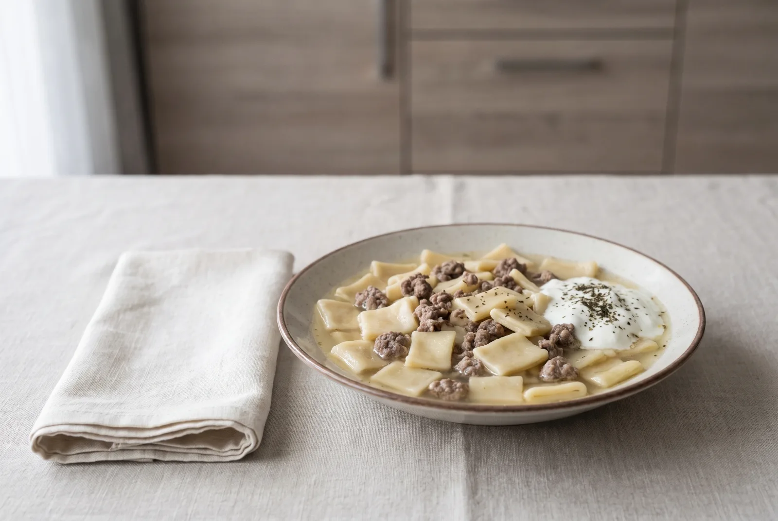 Kesme Manti | Sivas-Style Cut Dough Dumplings