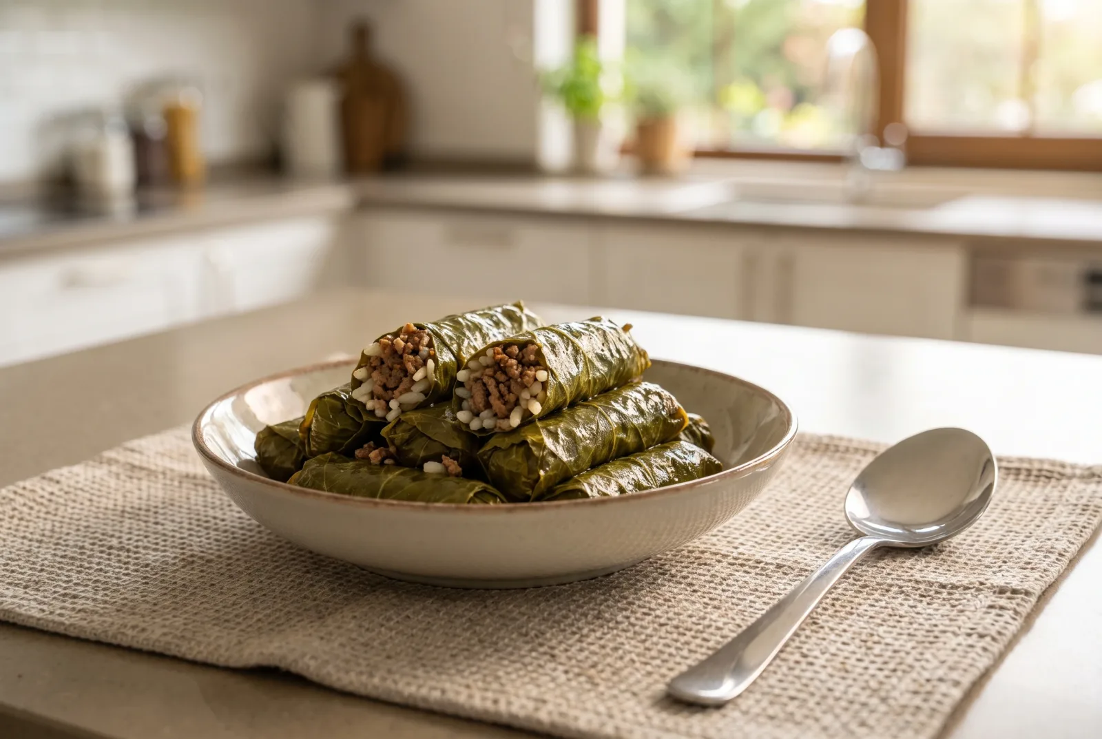 Ground Beef-Stuffed Nettle Rolls | Black Sea Style, No Rice