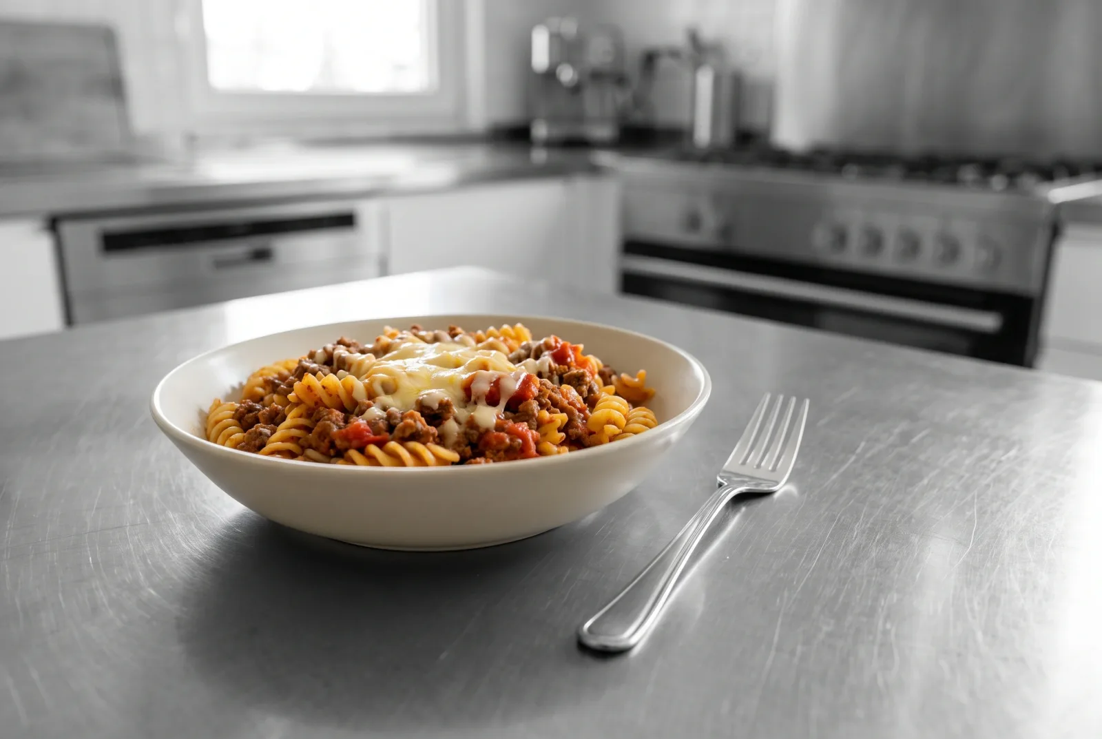Ground Beef Pasta | Homestyle Penne with Tomato Sauce