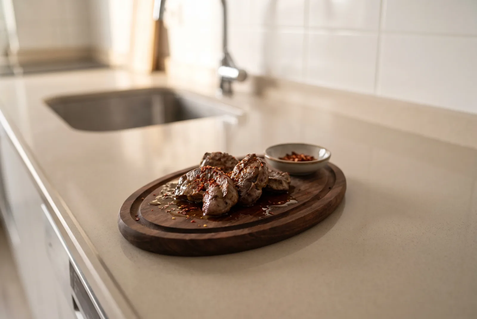 Grilled Lamb Spleen | Thyme-Marinated Barbecue Snack
