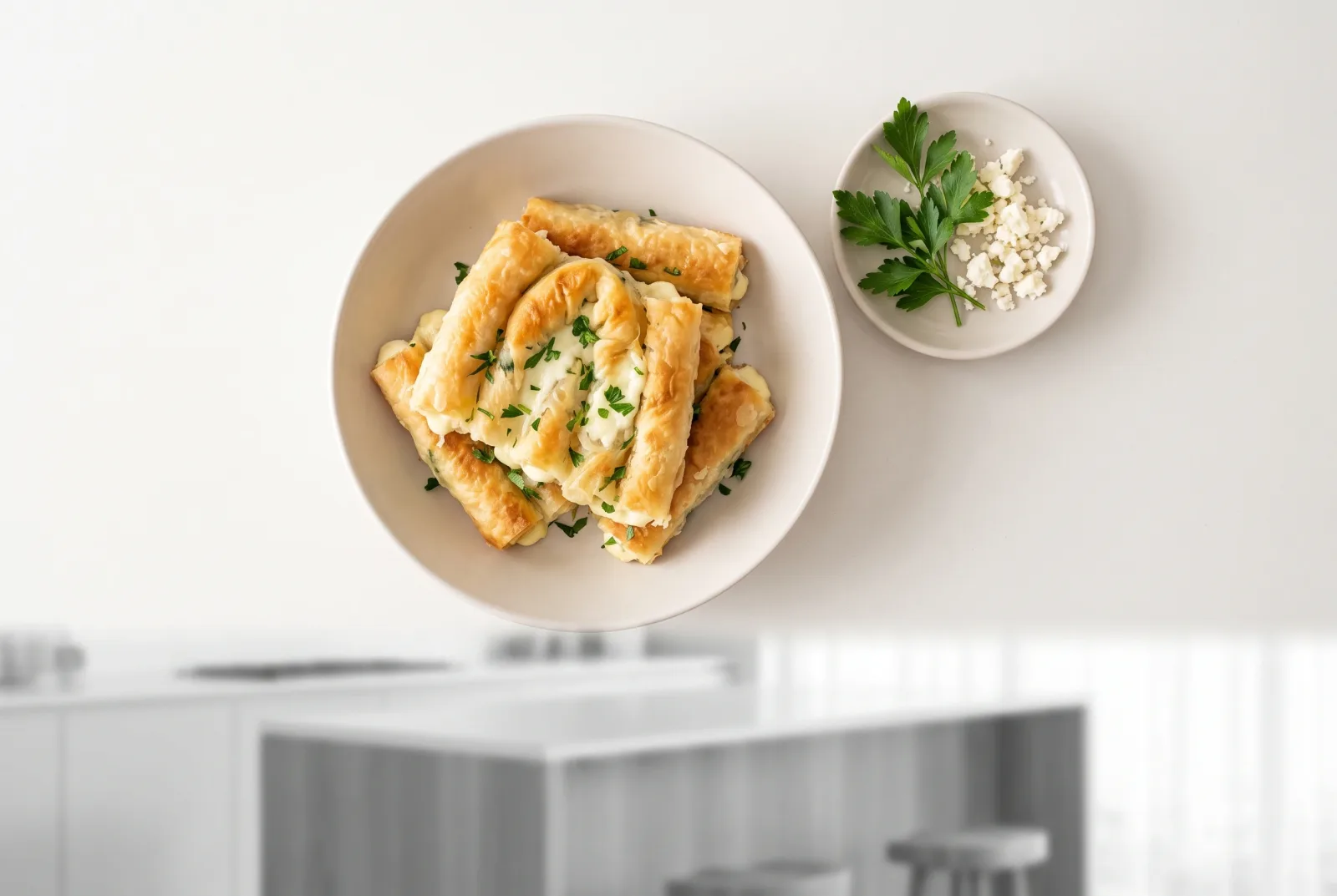 Cheese-Filled Pastry Rolls | Fried Thin-Dough Börek