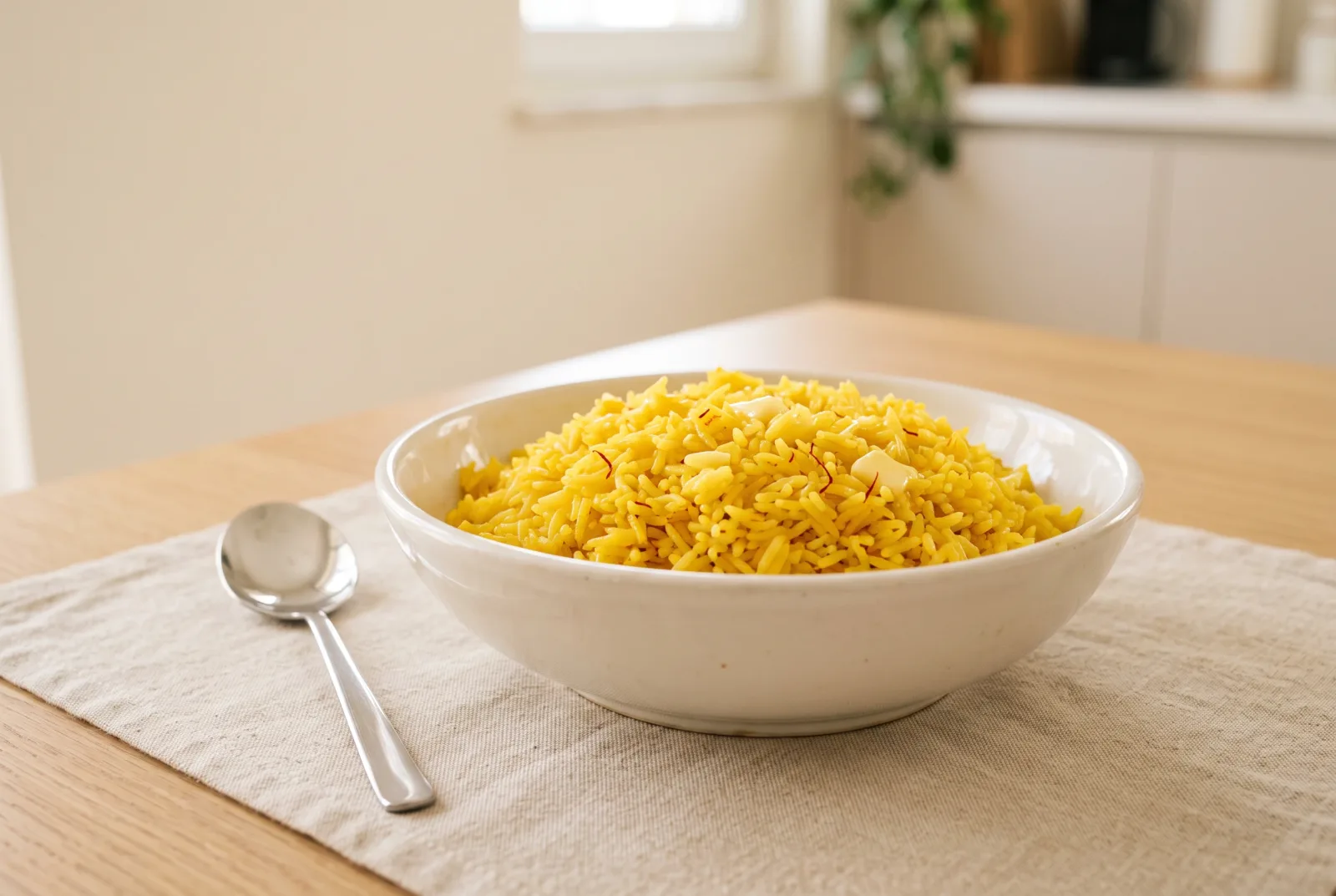 Saffron Rice Pilaf | Quick, Simple Stovetop Rice