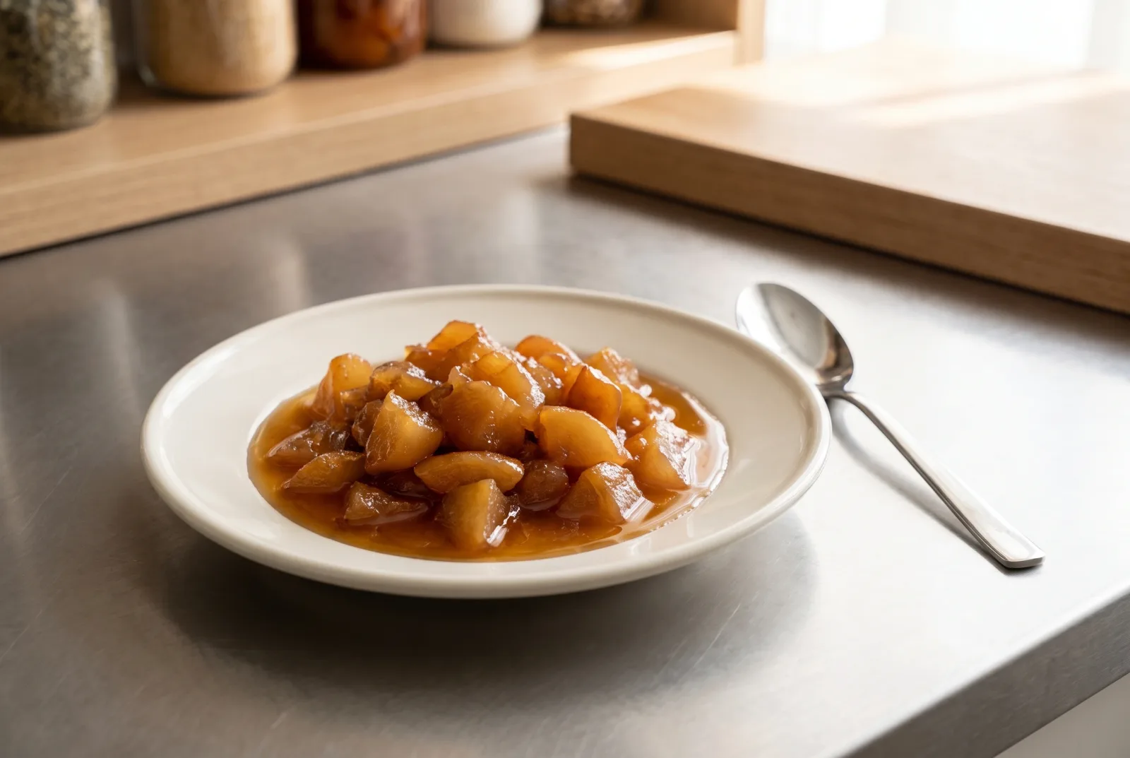 Ahlat Reçeli (Wild Pear Preserve, Made in a Pressure Cooker)