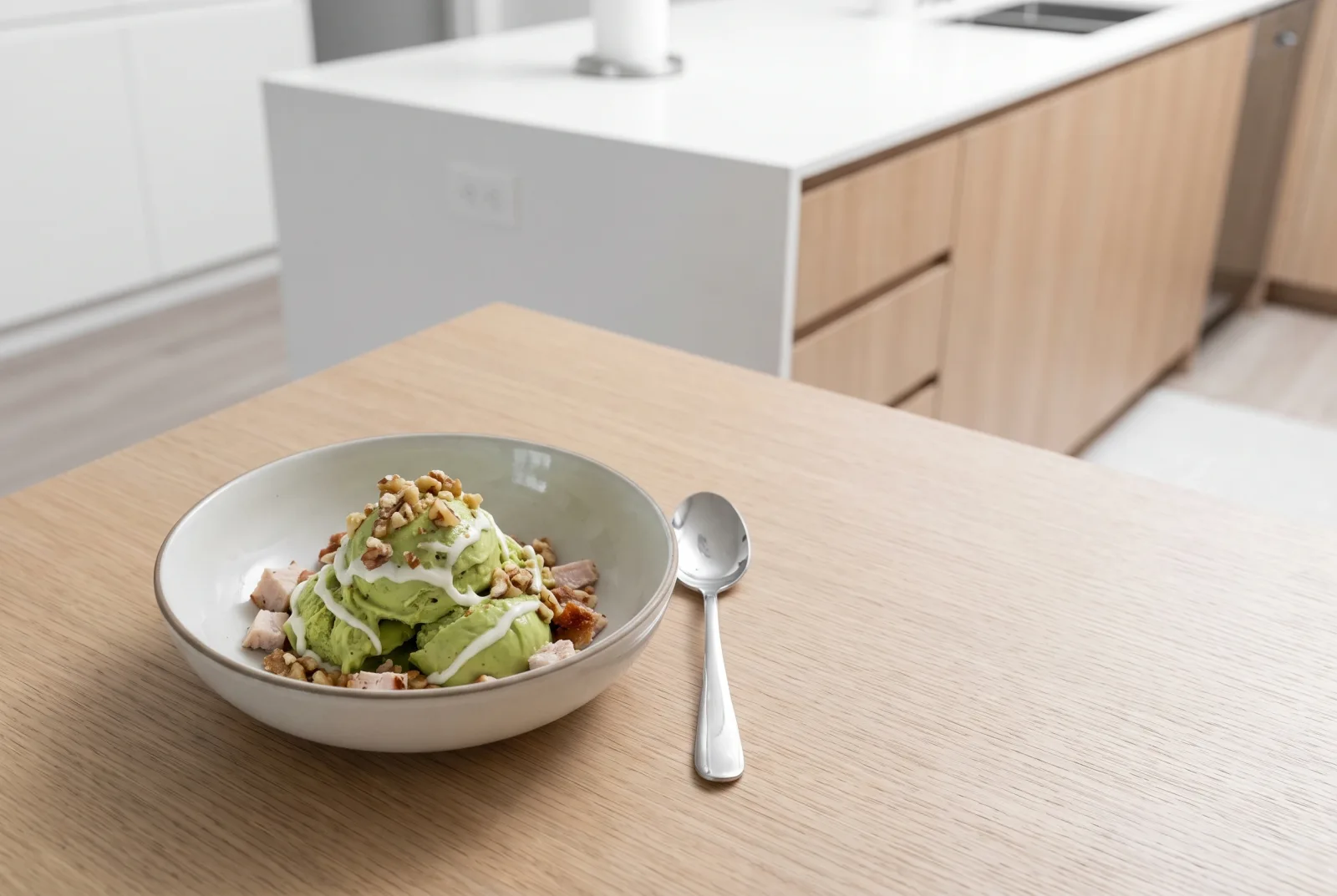 Avocado Ice Cream (Dairy-Free, Made Without Refined Sugar)