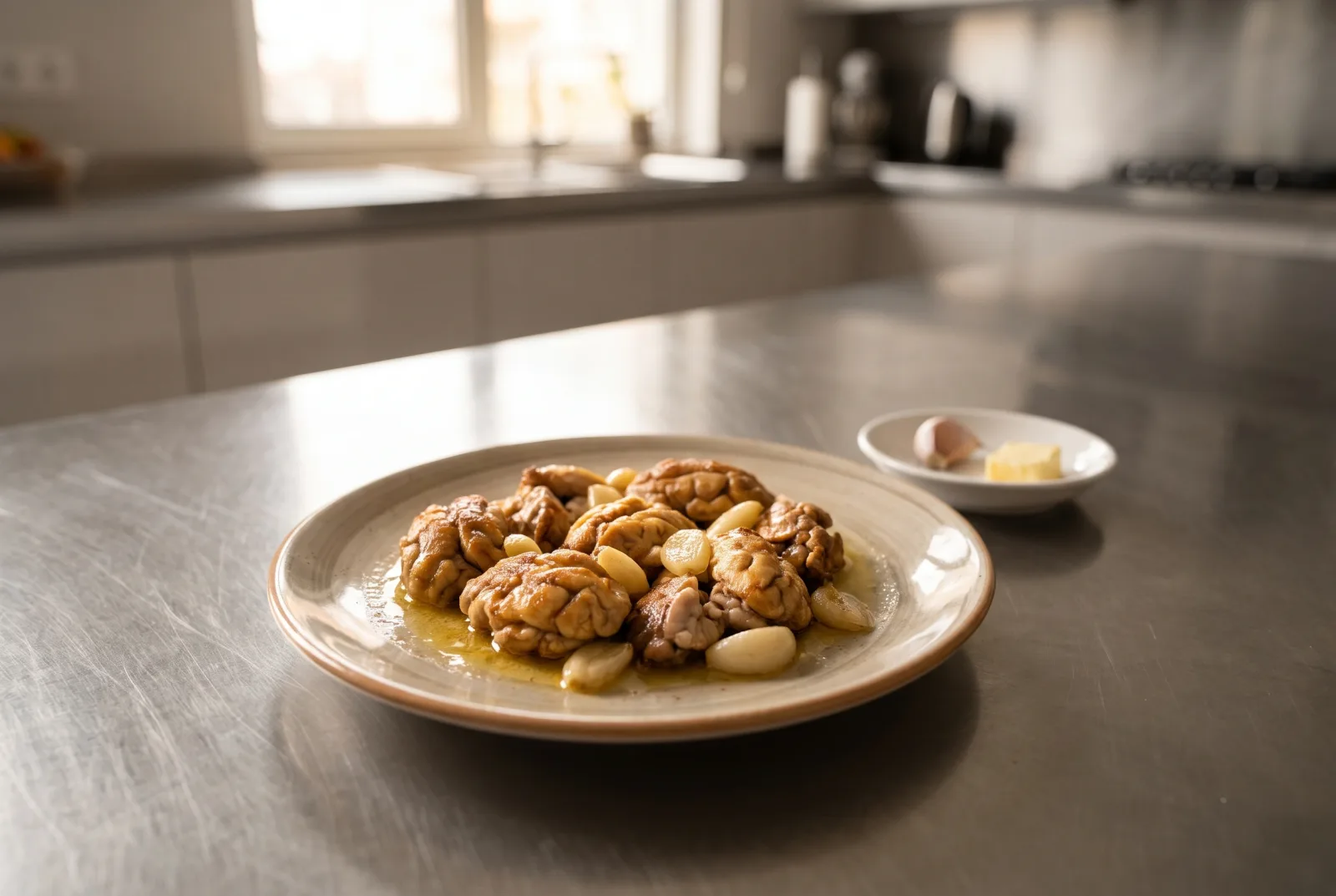 Sautéed Lamb Brain | Mardin-Style Breakfast Dish