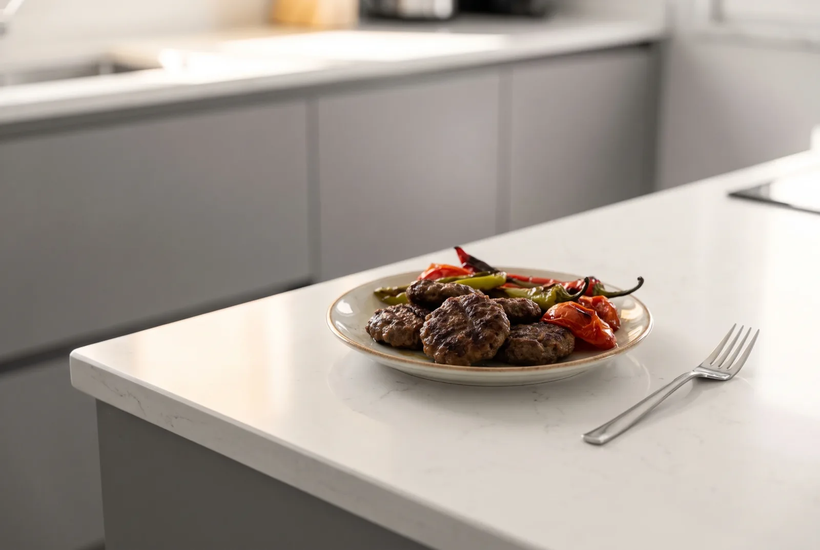 Bıçak Arası Köfte (Bolu-Style Knife-Flattened Kofte) | Thin Beef Patties Cooked on Long Skewers