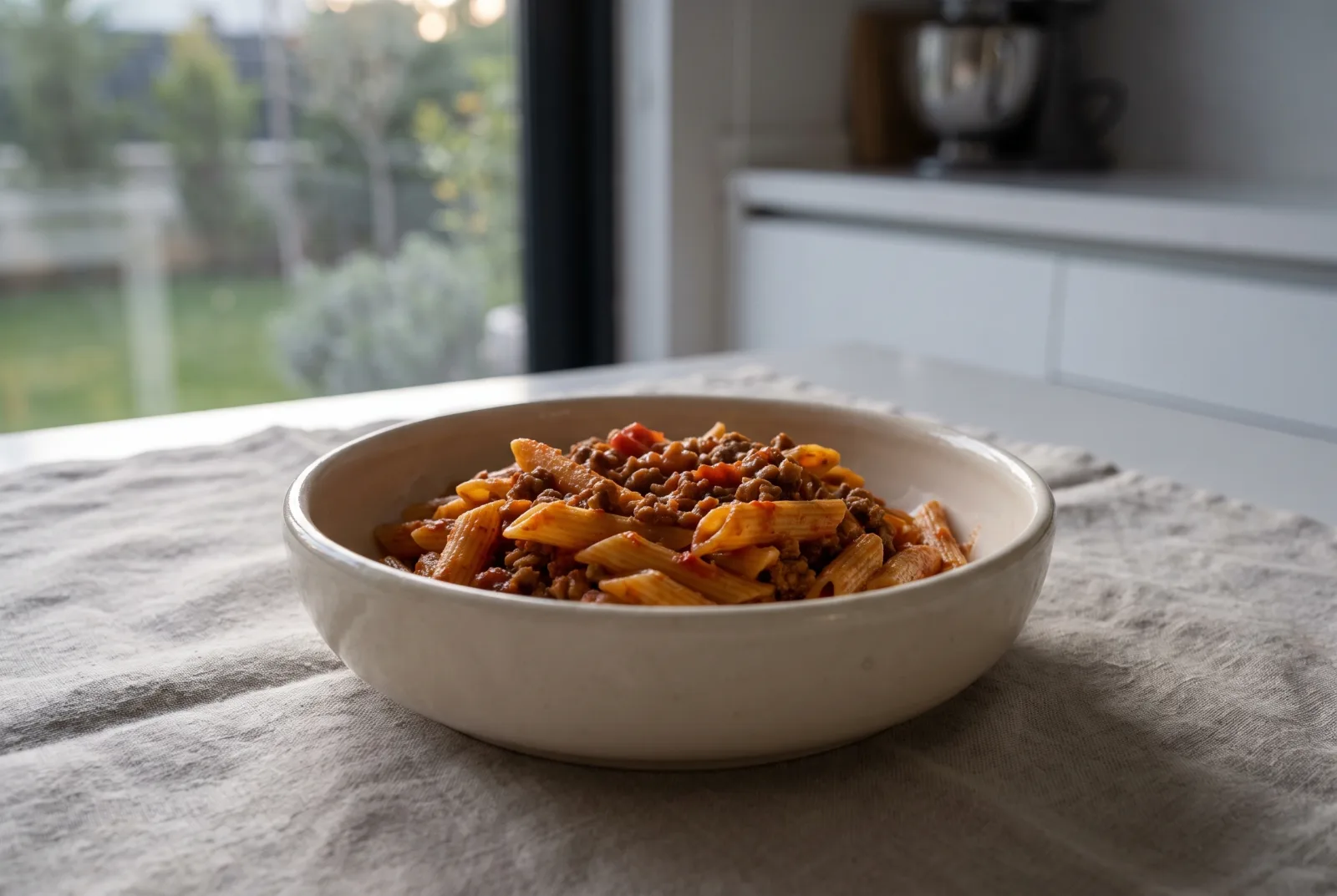 Pressure-Cooker Ground Beef Pasta | One-Pot Tomato Sauce