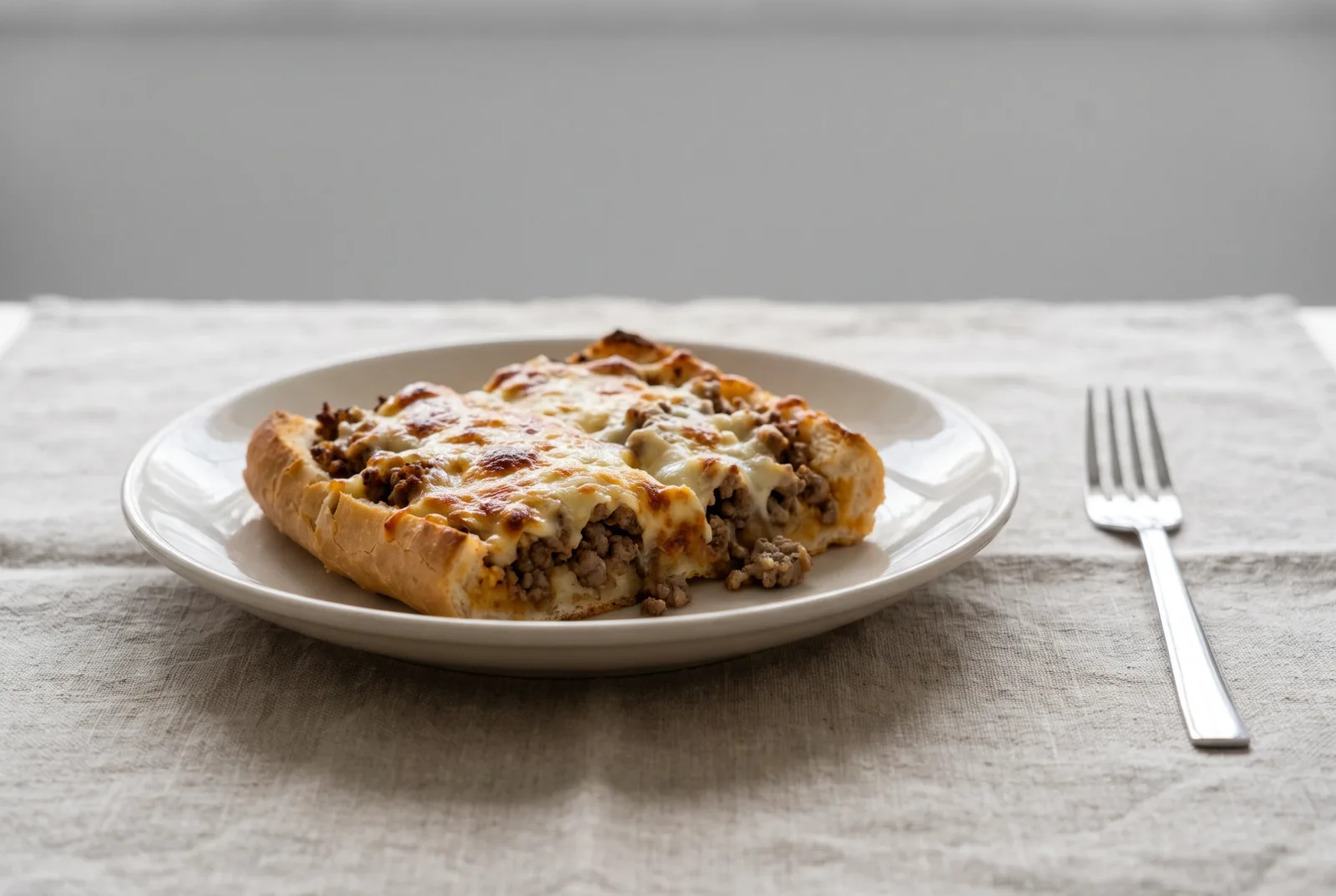 Stuffed Bread | Oven-Baked Loaf with Ground Meat and Cheese