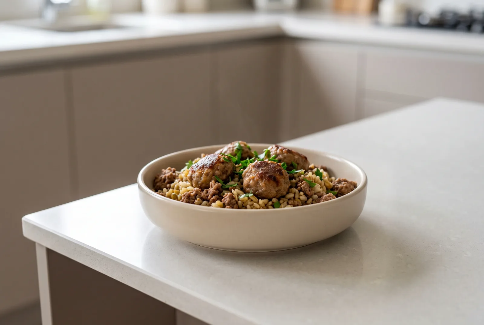 Freekeh Kofta | Patties Made with Leftover Freekeh Pilaf